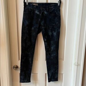 Red Engine Scorcher Style Blue Dappled Jeans size 30